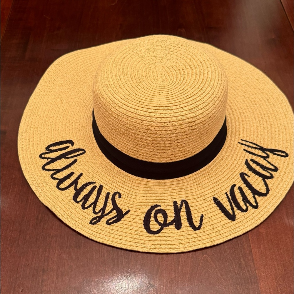 Always on Vacay Hat. Fun! - Picture 5 of 6